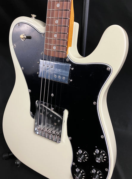 Fender American Vintage II 1977 Telecaster Custom Electric Guitar Olympic White w/ OHSC