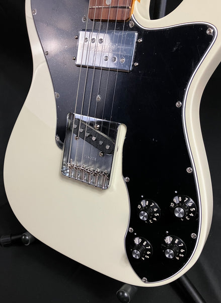 Fender American Vintage II 1977 Telecaster Custom Electric Guitar Olympic White w/ OHSC