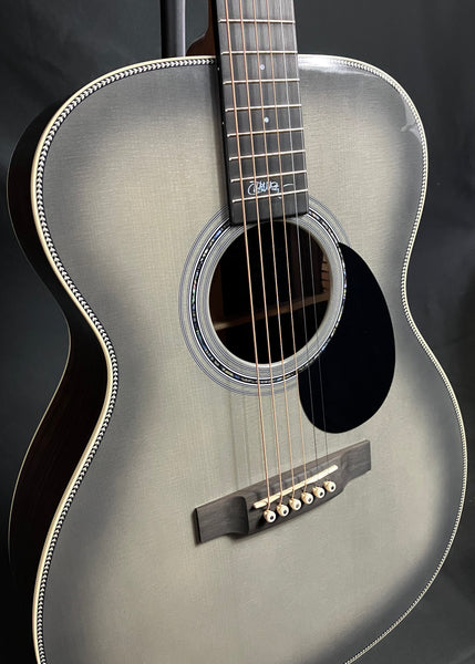 Martin OMJM John Mayer 20th Anniversary Acoustic-Electric Guitar Platinum Gray Burst w/ Case