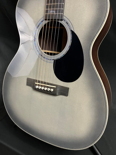 Martin OMJM John Mayer 20th Anniversary Acoustic-Electric Guitar Platinum Gray Burst w/ Case