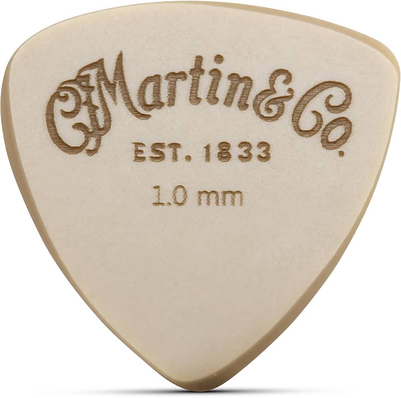 Martin LUXE Contour Pick Acoustic Guitar Pick - 1.0mm – Morrell